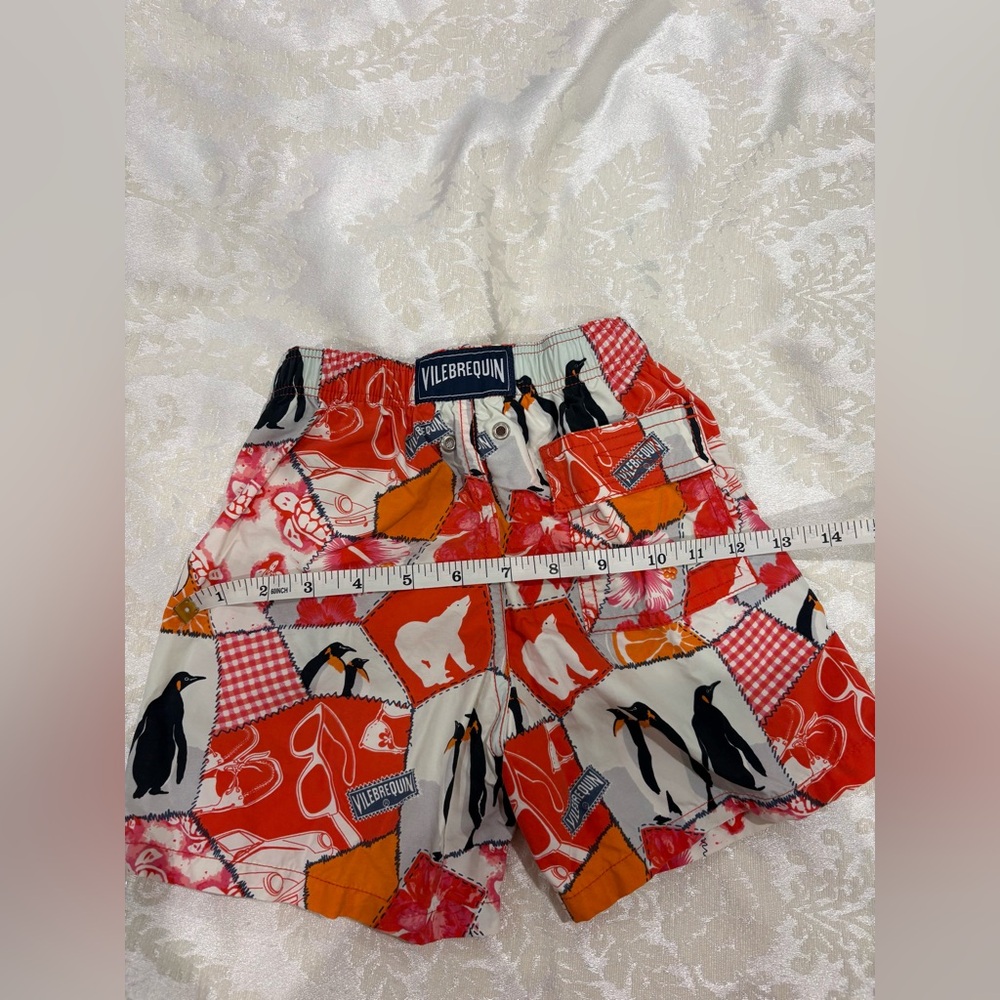 Vilebrequin Penguin Swim Trunks for boys
